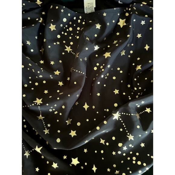 Women’s Star Print One-Piece Swimsuit  XL | Constellation Cut-Out Halter NWOT - Picture 3 of 5